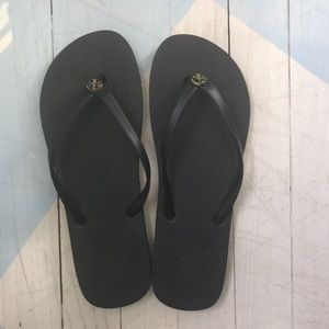 Tory Burch thin strap flip flops